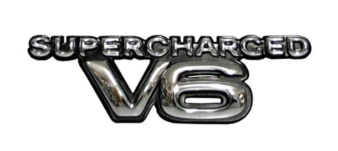 Badge Supercharged V6 Vs Vt Vx Commodore Fender Jcfd3710648 Just