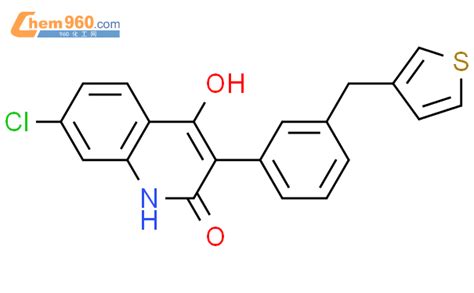 142326 75 8 2 1H Quinolinone 7 Chloro 4 Hydroxy 3 3 3 Thienylmethyl