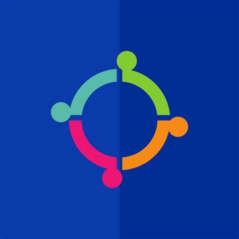Premium Vector Community Logo