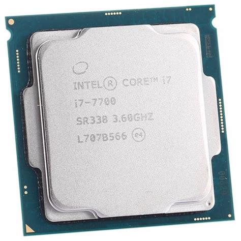 Intel Core I7-7700 KABY LAKE QUAD-CORE 3.6GHZ Socket LGA 1151 - Tray ...