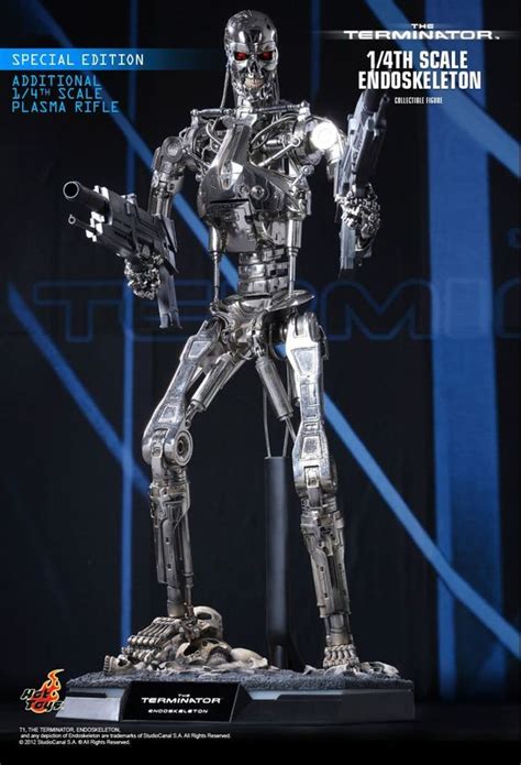 Hot Toys The Terminator Endoskeleton 1 4th Scale Collectible Figure Hot Toys Terminator