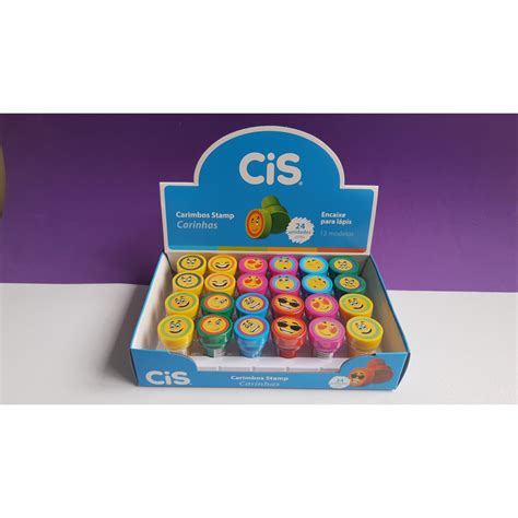 Carimbo Cis Stamp Carinhas Shopee Brasil