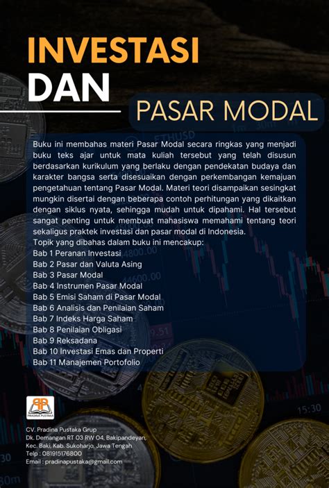 Investasi Dan Pasar Modal Penerbit Pradina Pustaka