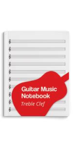 Amazon Guitar Tab Notebook Blank Guitar Tablature Writing Paper