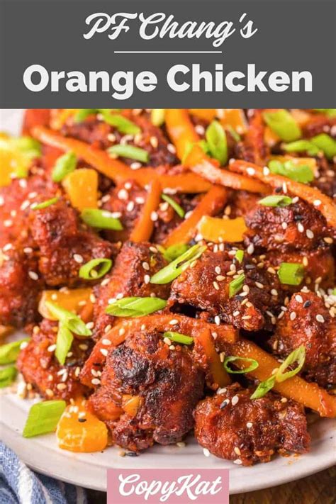 Copycat Pf Chang S Orange Chicken Recipe Copykat Recipes Recipe