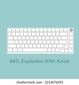 Assorted Mechanical Keyboard Layout Vectors Computer Stock Vector ...