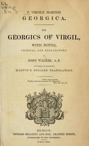 P. Virgilii Maronis Georgica = The Georgics of Virgil by Publius Vergilius Maro | Open Library