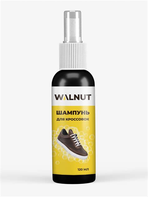 Шампунь для кроссовок WALNUT 120 мл ️ купить по цене 233 ₽/шт. в Москве ...