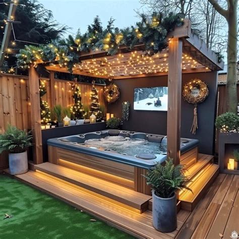 Best 11 25 Backyard Hot Tub Privacy Ideas Artofit