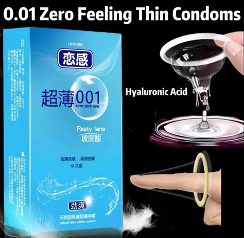 Hyaluronsäure Ultra Dünne Kondome langlebig Für Männer Sex Ejakulation Verzögerung Latex