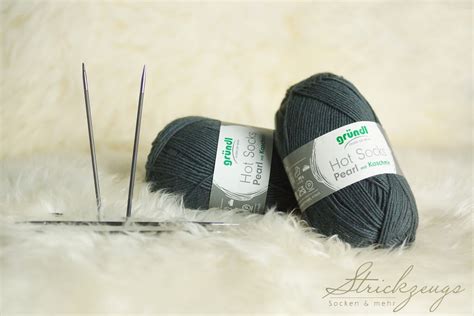 Gründl Hot Socks Pearl Strickzeugs der Handarbeitsblog