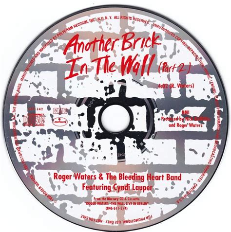 Another Brick In The Wall Part De Roger Waters Featuring Cyndi