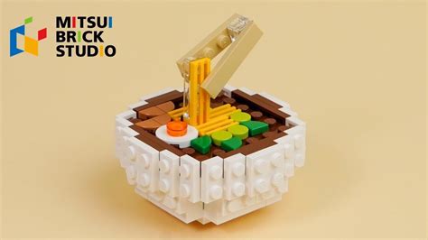 How To Build A Ramen Noodle With Lego Bricks Youtube