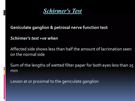 Assessment of facial nerve function | PPT