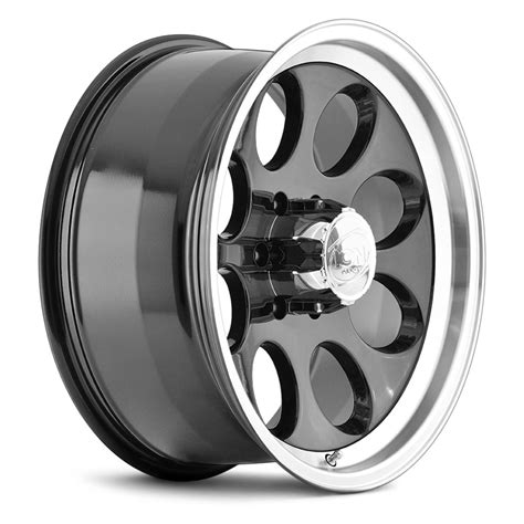 Ion Alloy® 171 Wheels Black With Machined Lip Rims