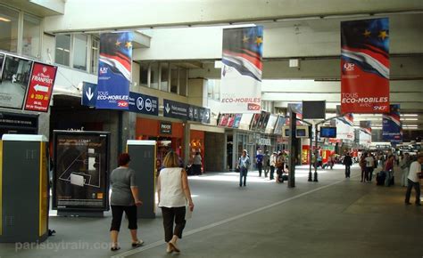 Signs for Metro and Bus in Hall Pasteur at Gare Montparnasse - Paris by ...