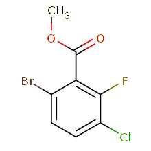 现货供应ChemShuttlemethyl 6 bromo 3 chloro 2 fluorobenzoate 纯度97 00