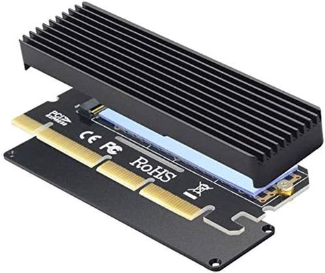 Ezdiy Fab Carte Nvme Pcie Adaptateur Ssd Nvme Vers Pci Express Avec