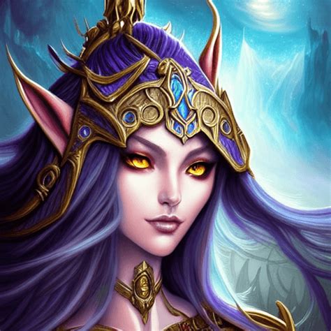 Blood Elf Face Litrpg Cover World Of Warcraft Fine Art Awesome Fantasy