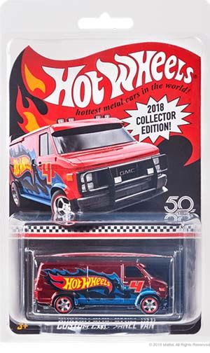 Hwc Collectors Edition Custom Gmc Panel Van Hot Wheels