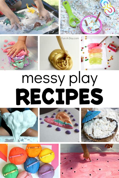 Epic List Of Messy Play Recipes Fun A Day