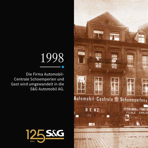 S&G Automobil AG auf LinkedIn: S&G feiert sein 125-jähriges Jubiläum
