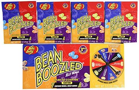 Jelly Belly 3 5 Oz BeanBoozled Spinner Wheel Game Jelly Bean Gift Box