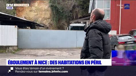 Nice Apr S L Boulement De Terrain Des Habitations En P Ril