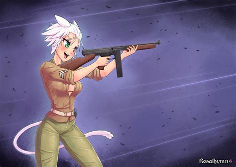 Catgirl Of Duty By Rosalhymn Hentai Foundry