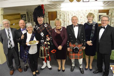 Wokingham Bowling Club Celebrates Burns Night With Haggis Neeps And
