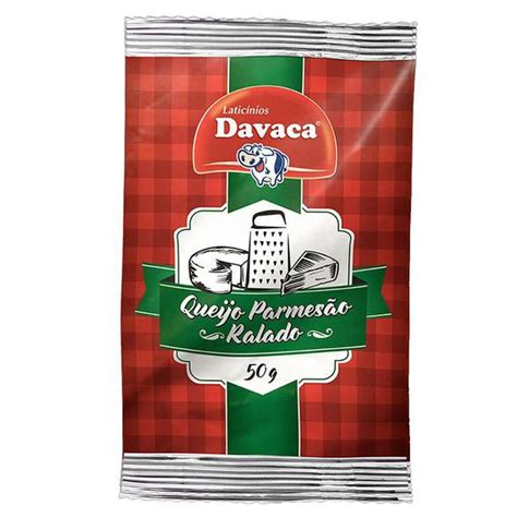 Primo Supermercado QUEIJO PARMESÃO RALADO GROSSO DAVACA 50G