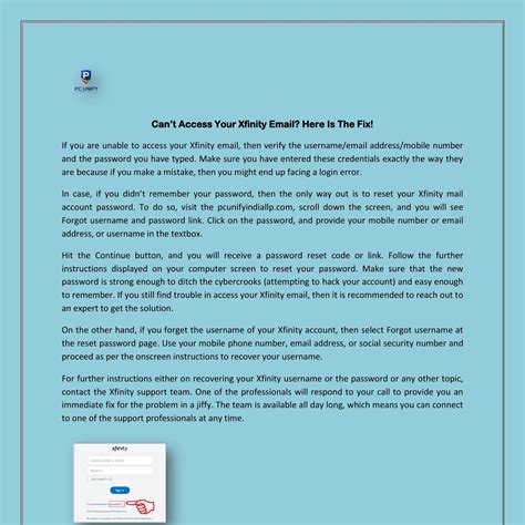 Xfinity Connect Email Sign In All You Need Infos