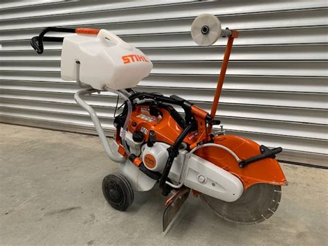 Concrete Cutter On Trolley 350mm Blade Am Hire