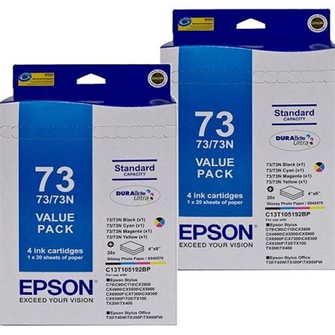 Epson N Pack Genuine Ink Cartridges Ink Depot