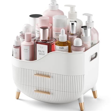 Pajiriona Makeup Organizer with Drawers,Skincare Organizer for Vanity