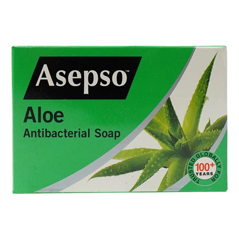 Asepso Soap Aloe Antibacterial 150 Gm Basic Al Fatah