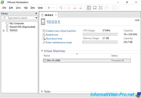 Export and import VMware ESXi 7.0 and 6.7 virtual machines in VMware ...