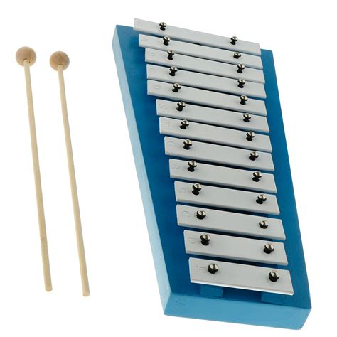 Xil Fono De Notas Con Mazos Glockenspiel Instr Grandado