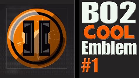 Cool Black Ops 2 Emblem 1 Shaded Bo2 Logo Youtube