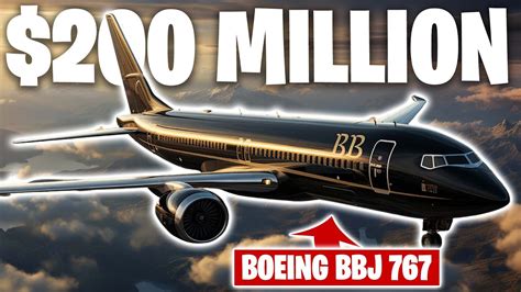 200 Million Boeing BBJ 767 Private Jet Flying In Opulence YouTube