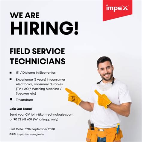 Kcm Appliances Pvt Ltd Hiring Itidiploma Candidates For Field