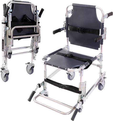 Portable Ems Stair Chair Folding Patient Seniors Elderly