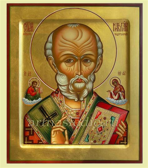 Икона Николай Чудотворец Арт.1009, готовая и под заказ, купить в ...