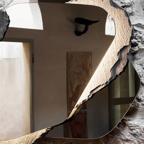 Strata Horizontal Wall Mirror Fmm Design Artemest