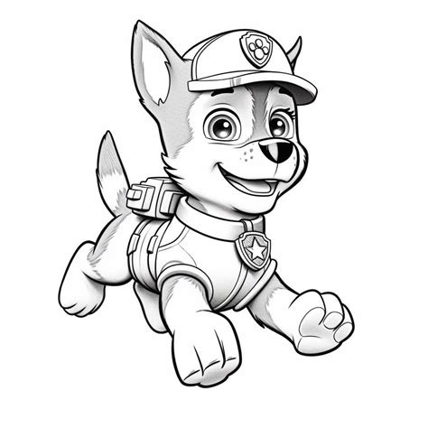 Paw Patroller Coloring Pages