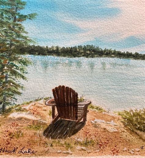 West Hawk Lake Rwatercolor