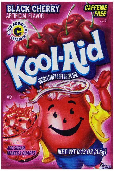 Kool Aid Black Cherry Unsweetened Soft Drink Mix 15 Pack In Nepal At