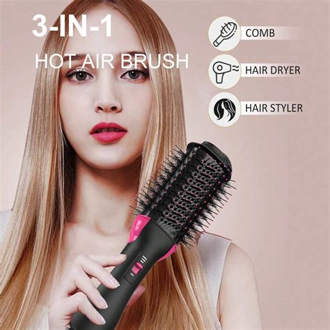 Landot Hair Dryer Brush Plus In Hot Air Brush Volumizer For Drying Straightening