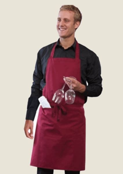 Dennys Bib Apron With Pocket Uk