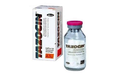 Tazocin Mg Vial Gardenia Pharmacy